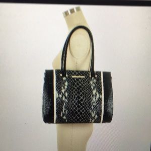 Brahmin Alice Carryall Carlisle Black Tote. Gently Used